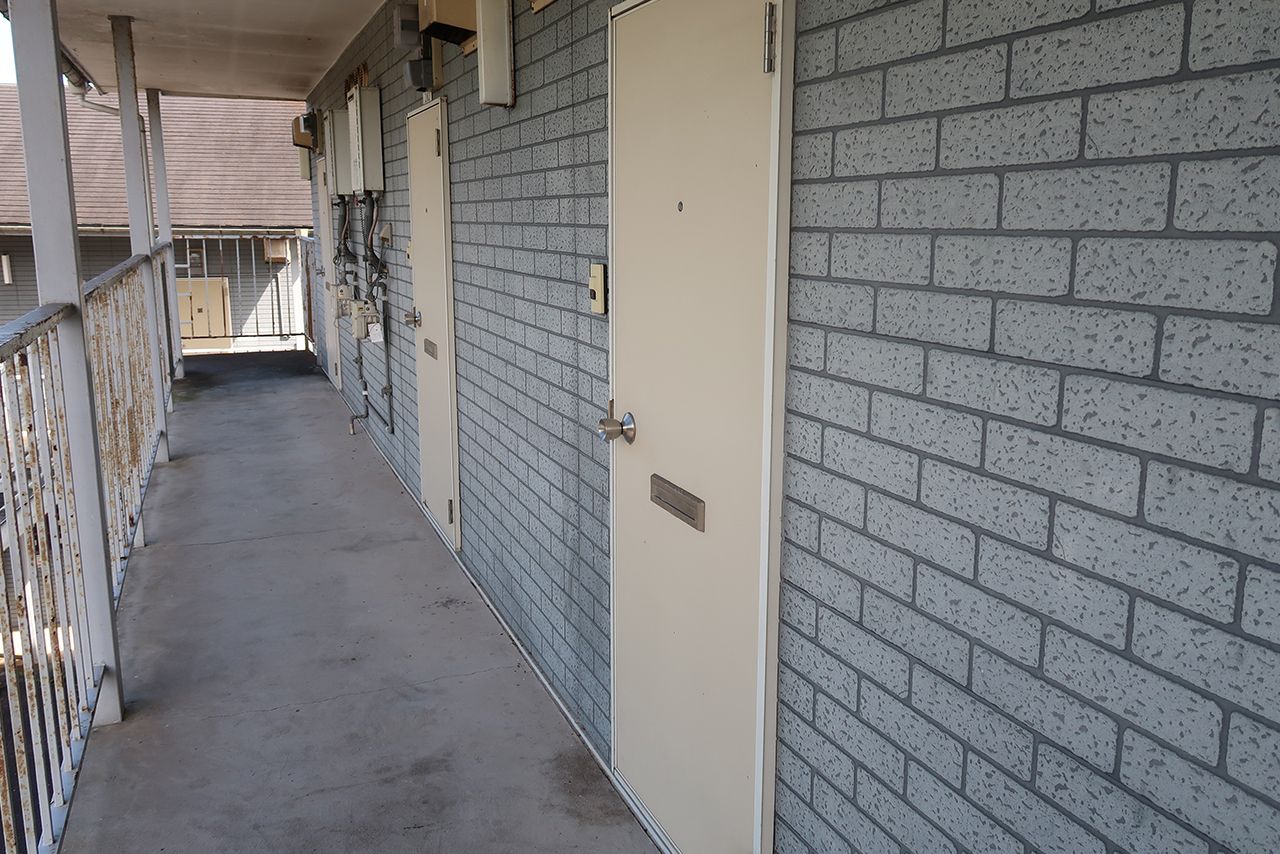 問題行動を起こしていた容疑者のアパート