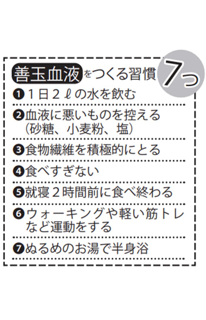 善玉血液をつくる7つの習慣