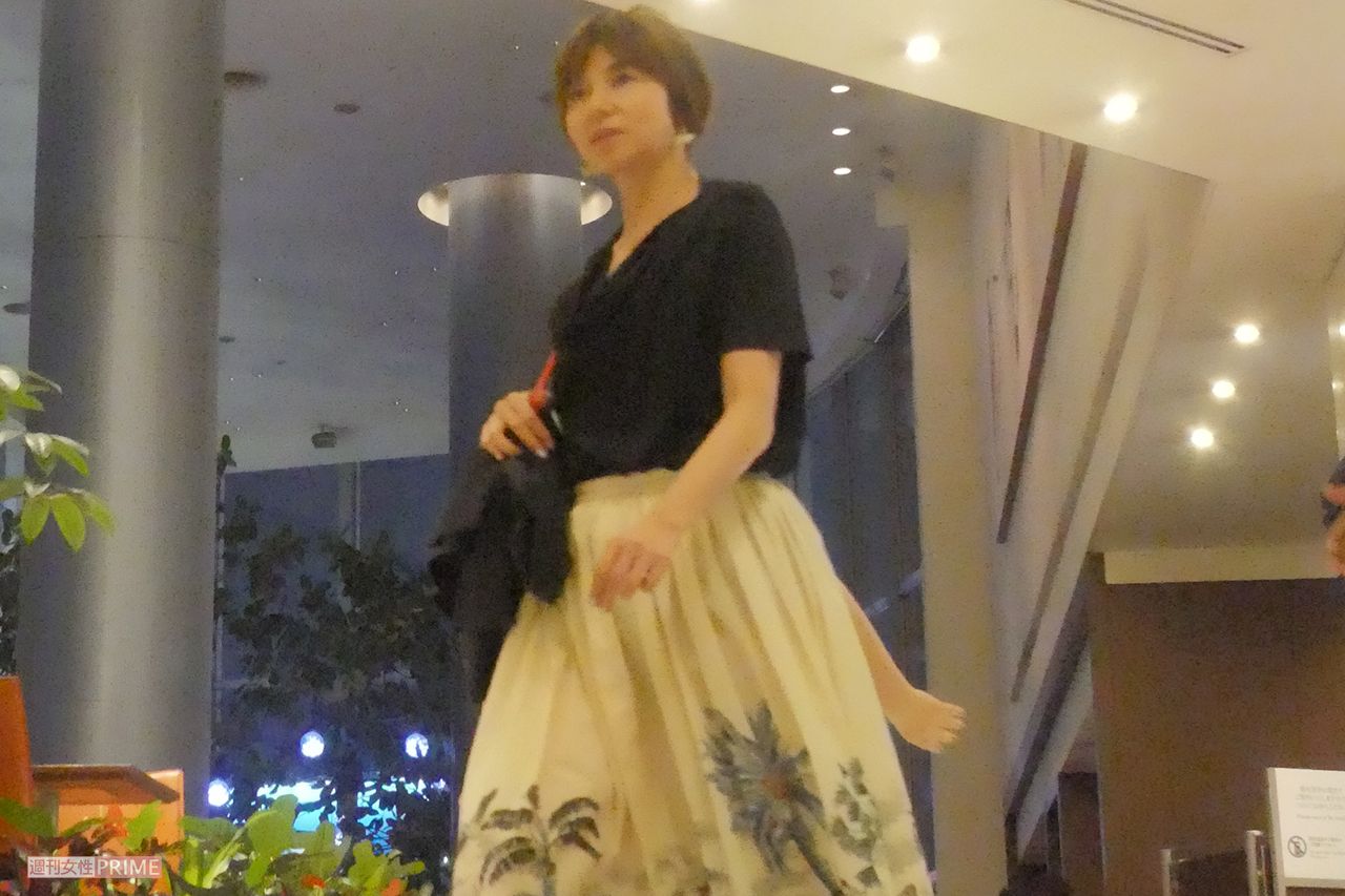 '19年8月、朝ドラ『なつぞら』の打ち上げに参加した山口智子