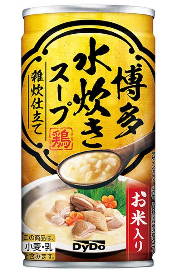 ダイドードリンコの『博多水炊きスープ雑炊仕立て』（公式サイトより）