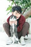 スコティッシュフォールド×稲葉友くん 写真集『ねこ男子』TCエンタテインメントより('17年)