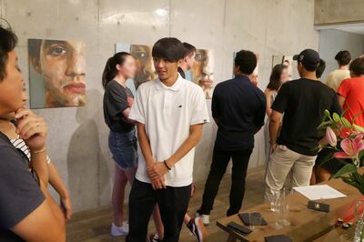 木梨憲武の次男でアーティストの銀士（GINJIKINASHI公式HPより、一部編集部加工）