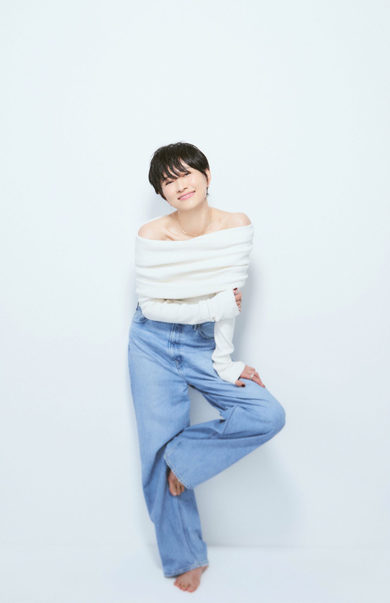 『STORY web』のインタビューに登場した菊川怜（『STORY web』の公式ホームページより）