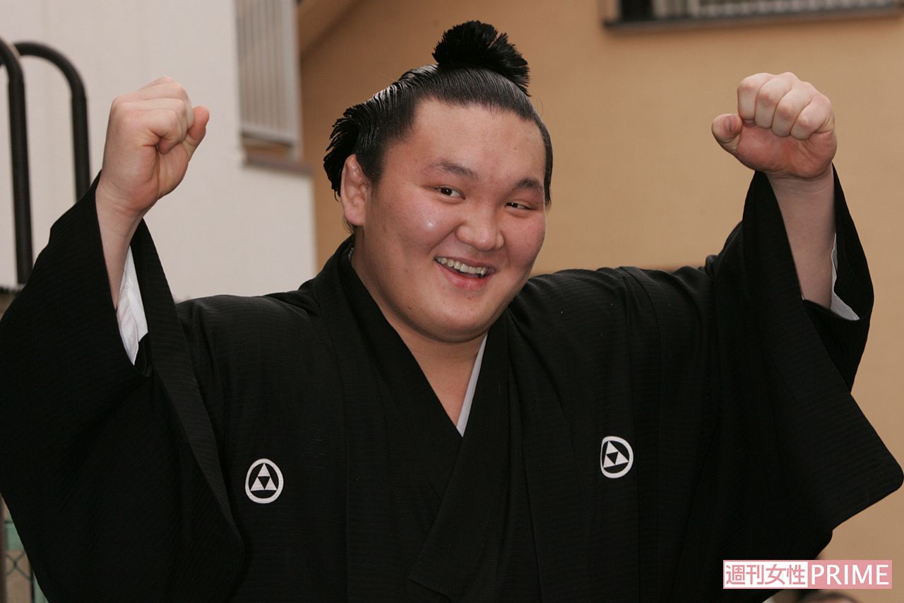 横綱昇進時の白鵬（2007年）