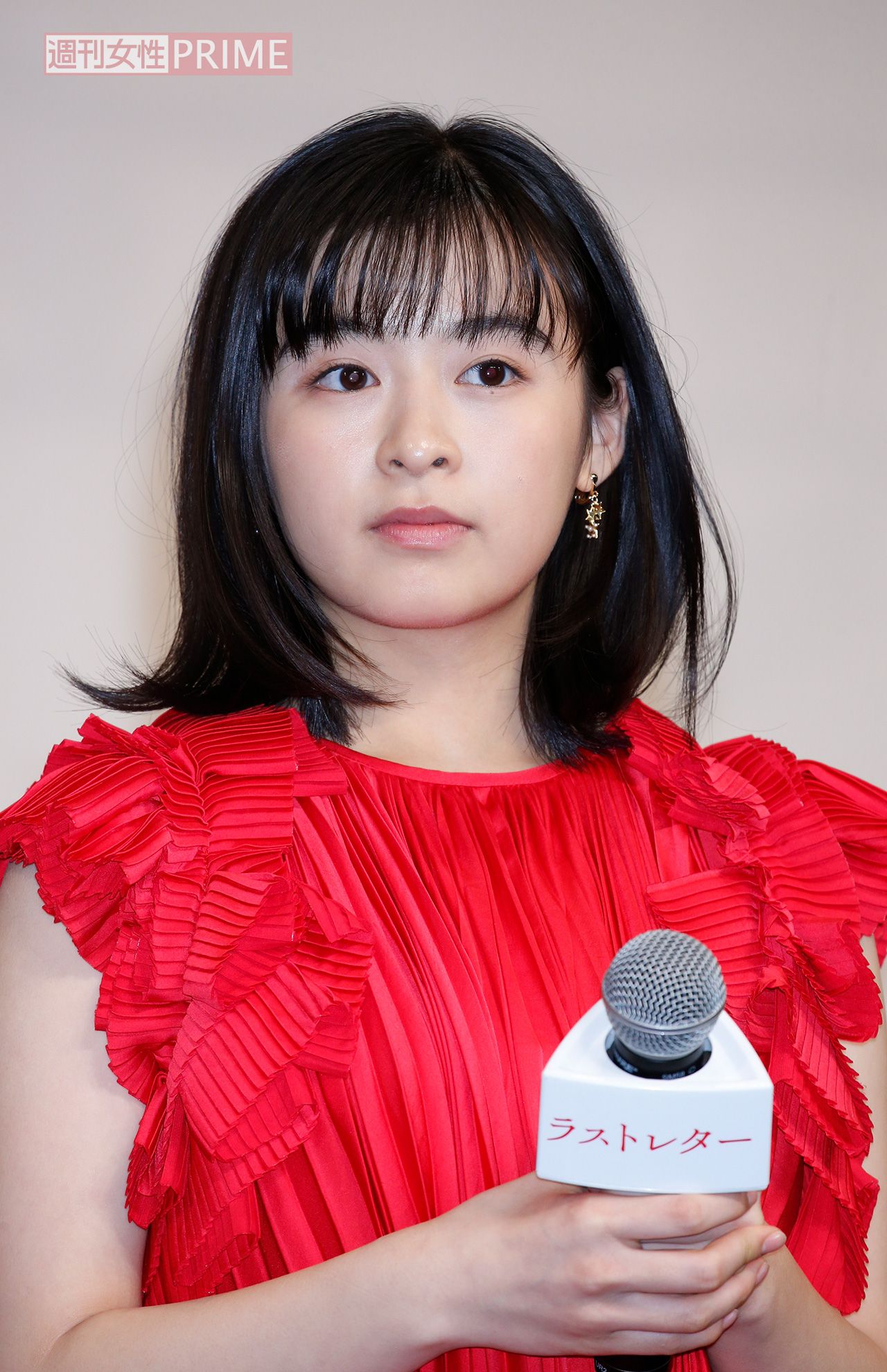 森七菜（2019年12月、映画『ラストレター』舞台挨拶）