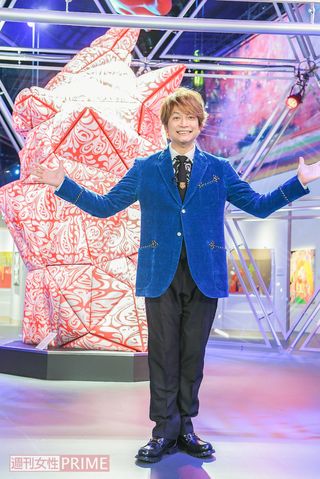 多才な香取慎吾。昨年には、自身では国内初となる個展も　撮影／高梨俊浩