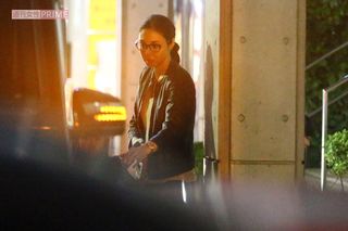 2014年9月、娘の学習塾送迎にきた松嶋菜々子と反町隆史