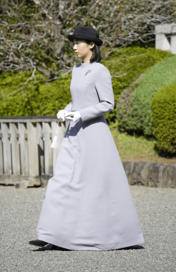 10/19武蔵野陵ご参拝の佳子さま（撮影／JMPA）