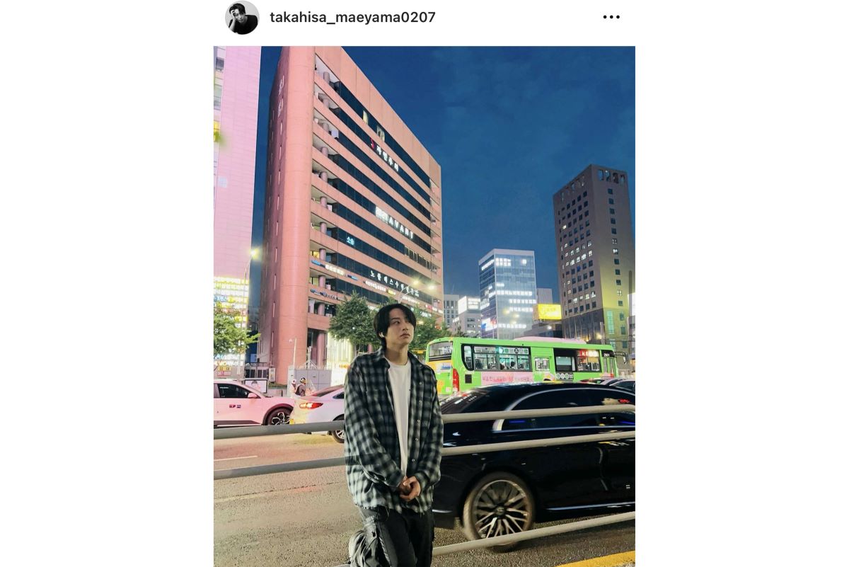 前山剛久（本人インスタグラムより）