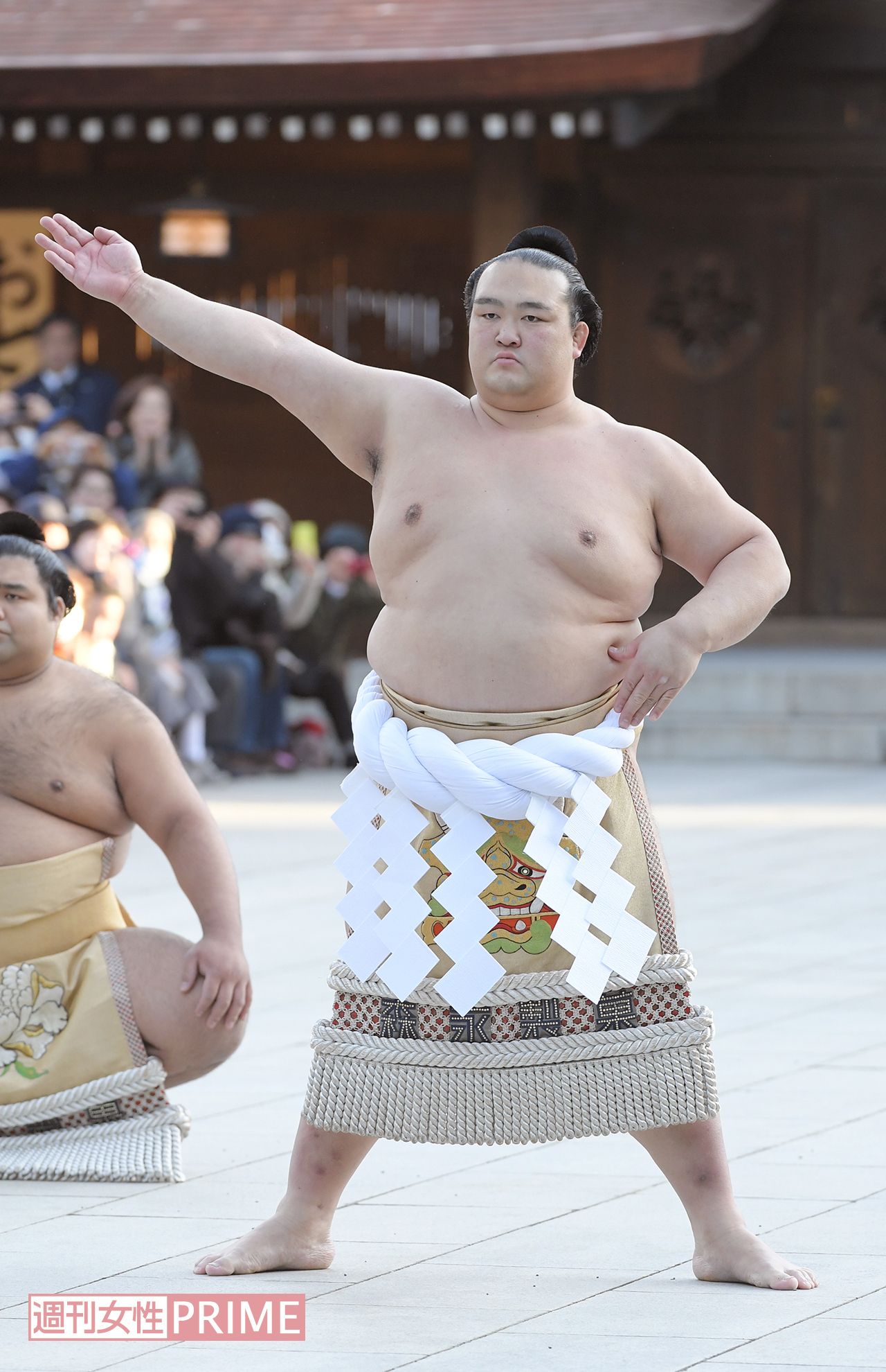 19年ぶり日本出身横綱、稀勢の里。「いばらき大使」も務めるだけに、茨城県庁と東京・銀座にあるアンテナショップ『茨城マルシェ』には等身大パネルを設置中。また母校である龍ケ崎市立長山中学には『稀勢の里資料室』も！