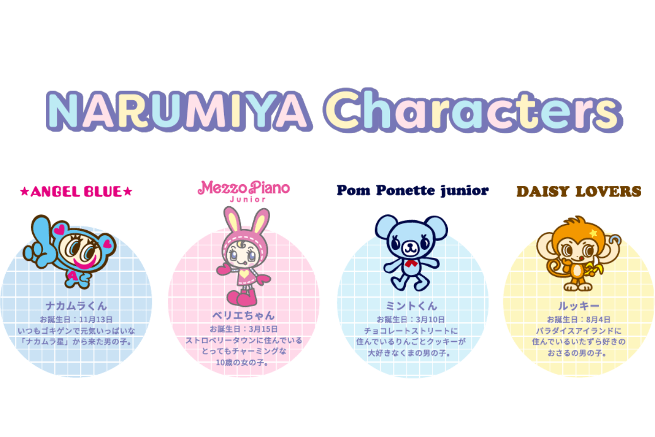 はなまるうどん×ナルミヤキャラクターズ「はなまるでシール交換しよ！」（株式会社ナルミヤ・インターナショナル、プレスリリースより）