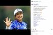 栗永遼キャディとの不倫で処分を受けた阿部未悠プロ(本人のインスタグラムより)