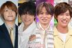 (左から)中間淳太、松村北斗、菊池風磨、阿部亮平