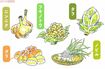 卑弥呼が食べていた野菜たち イラスト:永山久夫