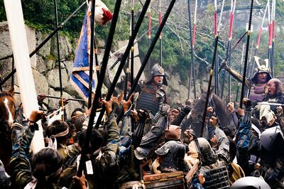 『レジェンド＆バタフライ』の合戦のシーンは圧巻（中央：木村拓哉）　配給：東映（c）2023「THELEGEND&BUTTERFLY」製作委員会