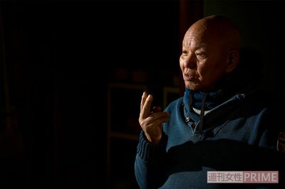 「この間、保育園の子らと土鈴を焼いたんダ。保育園の先生が教えるとドラえもんとか動物ができるんだ。でも1人だけゾウリムシ作ったやつがいてナ。おもしれえだろ。俺もそういう子どもだったヨ」　撮影／伊藤和幸