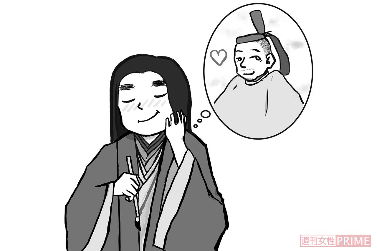 紫式部は“道長の愛人説”は本人の吹聴!?　イラスト／MITO