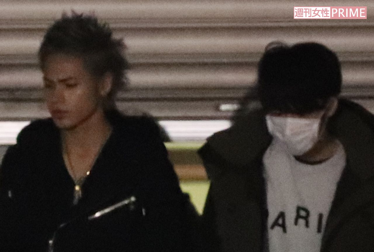 左から上田竜也・中丸雄一（2018年元旦初詣）