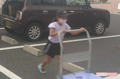 三保の市民サービスセンターに設けられた給水所。ここで警察による非情の所業があったというのだが……