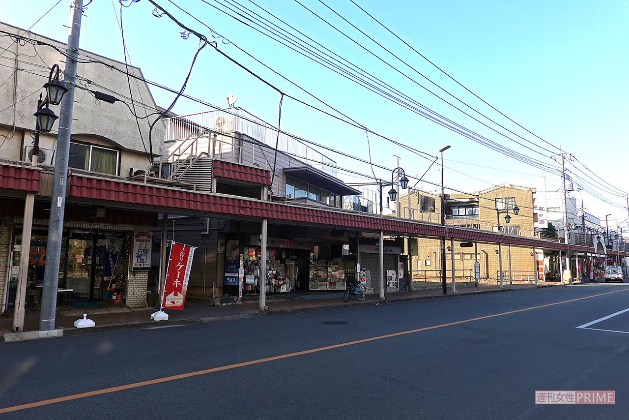 ドラマ『リブート』（TBS系）のロケ地となった武蔵すずらん通り商店街　撮影／編集部