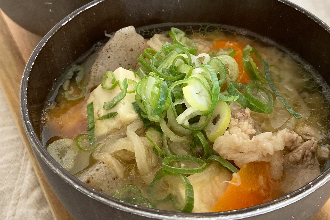 おなかスッキリ切り干し豚汁