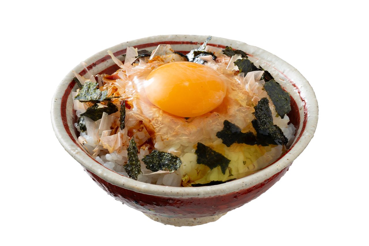 香ばし焦がしじょうゆののりおかかTKG