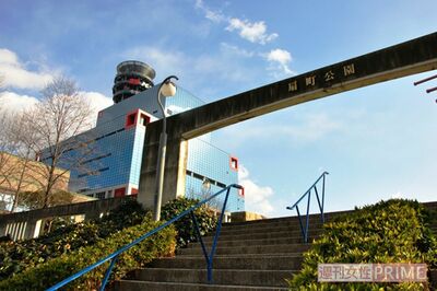 炊き出しを行っていた大阪市北区の扇町公園。口コミで70人ものホームレスが集まったことも　撮影／齋藤周造