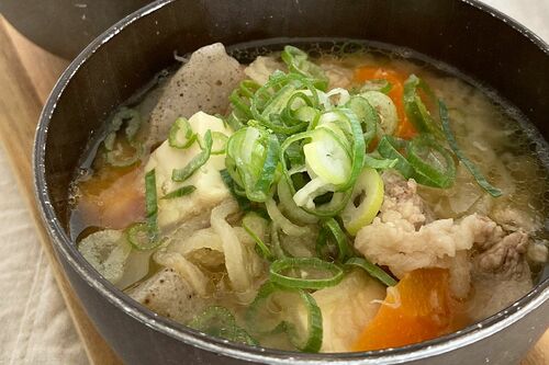 おなかスッキリ切り干し豚汁