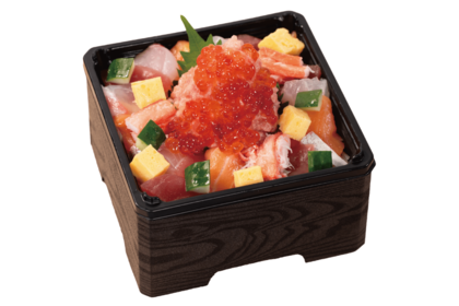 すし松：盛り丼！特上海鮮ちらし1800円