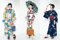 SNSフォロワー40万人のキモノ愛好家・さんかく流の洋服感覚カジュアル着まわし“ふだん浴衣”のススメ
