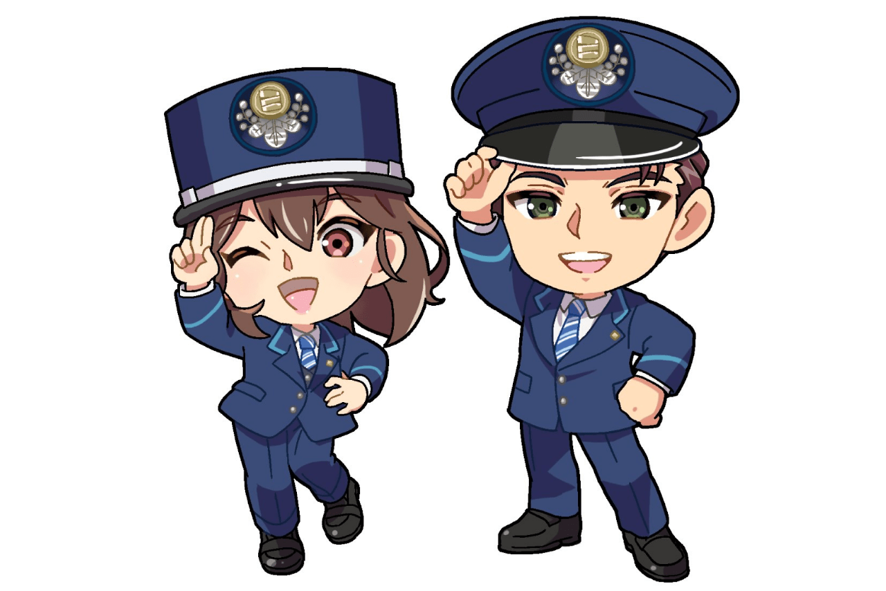 3月7日に公開された三重交通公式キャラクターの2等身デザイン（三重交通公式Xより）