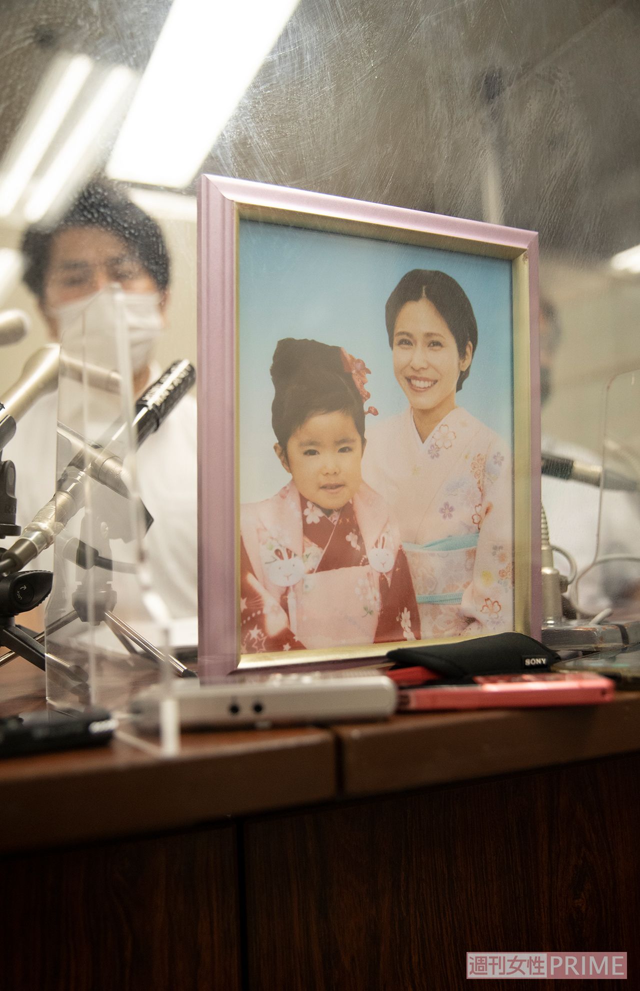 亡くなった松永さんの妻・真菜さんと娘の莉子ちゃん