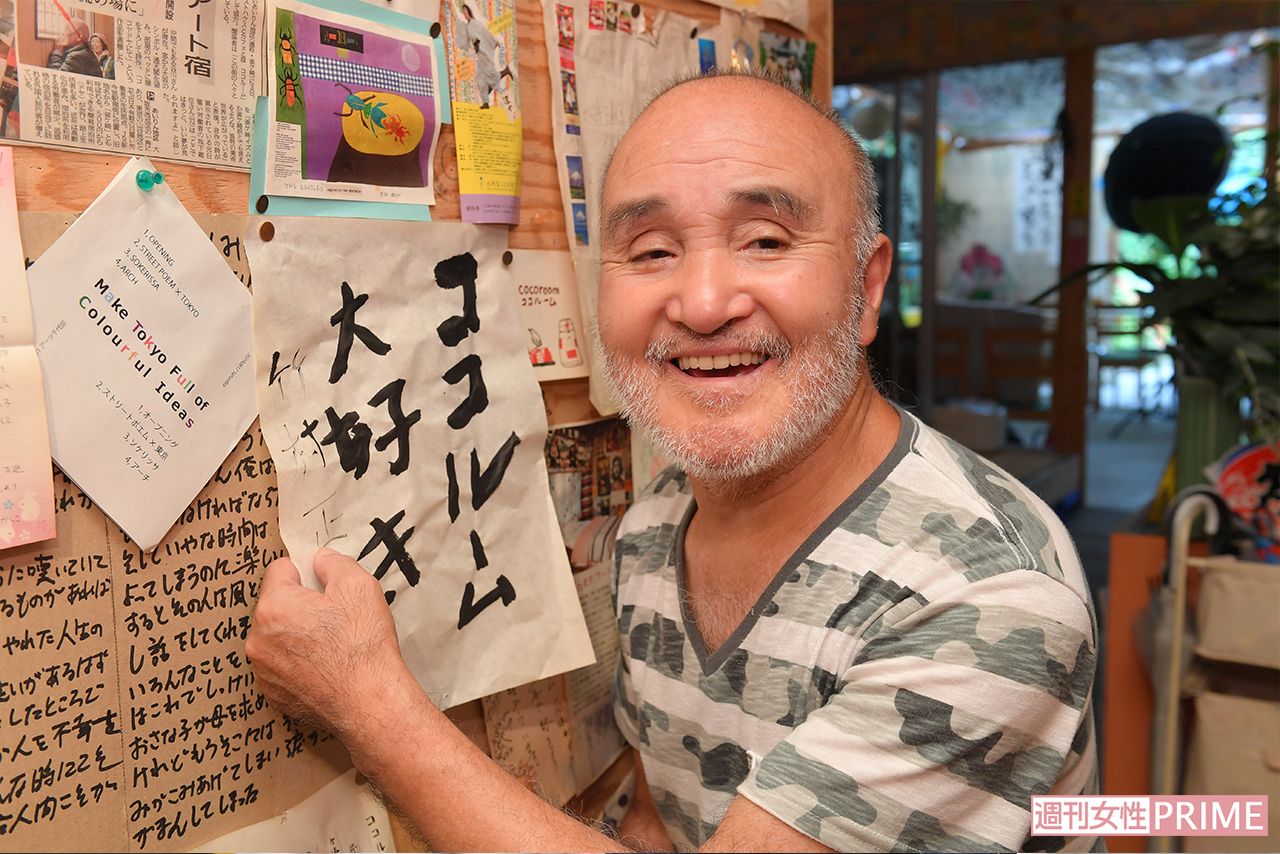 『ココルーム』の常連、タケちゃん