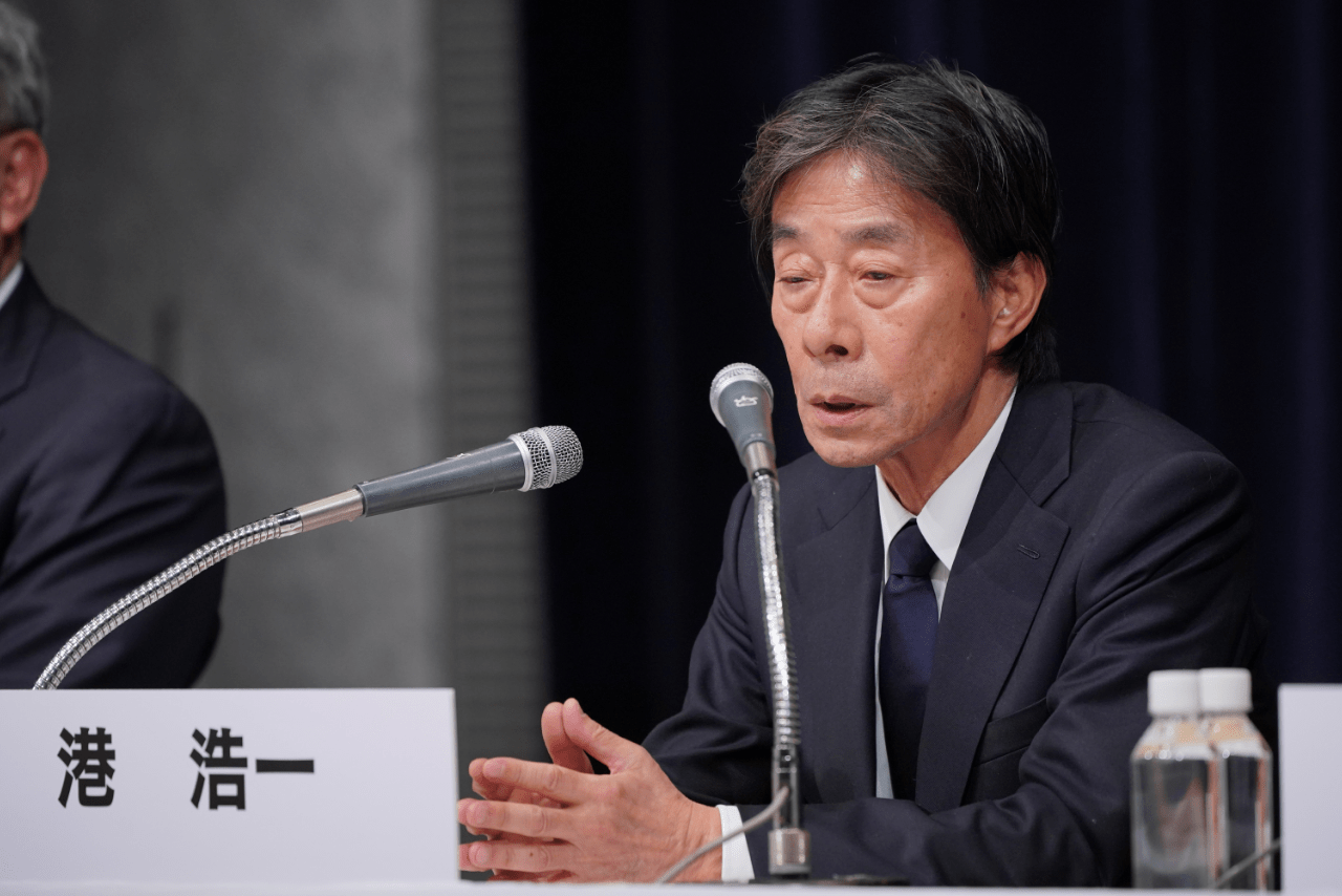 辞任を表明したフジテレビ社長・港浩一