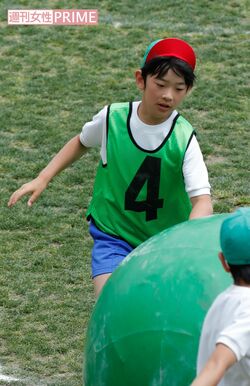 2018年5月、6年生の悠仁さまが小学校最後の運動会に臨まれた際の1枚