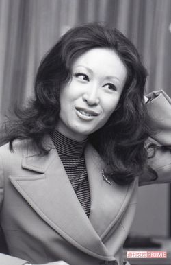 三田佳子。NHKプロデューサーと結婚した'74年に撮影