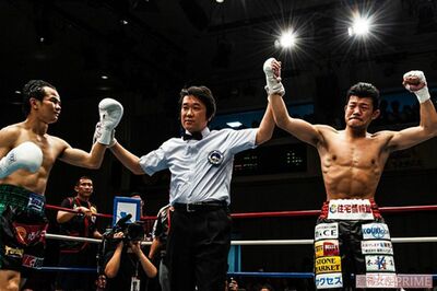 2018年5月5日、ポンサクレック・ウォンジョンカム（タイ）と引退試合（公開スパーリング）を行い、TKO勝ちをした