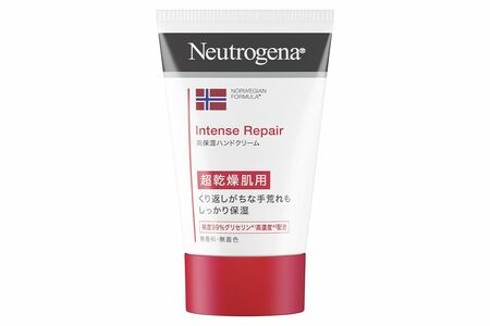 【あかぎれ・ひび割れ】ニュートロジーナインテンスリペアハンドクリーム　※画像をクリックするとAmazonの商品ページにジャンプします。