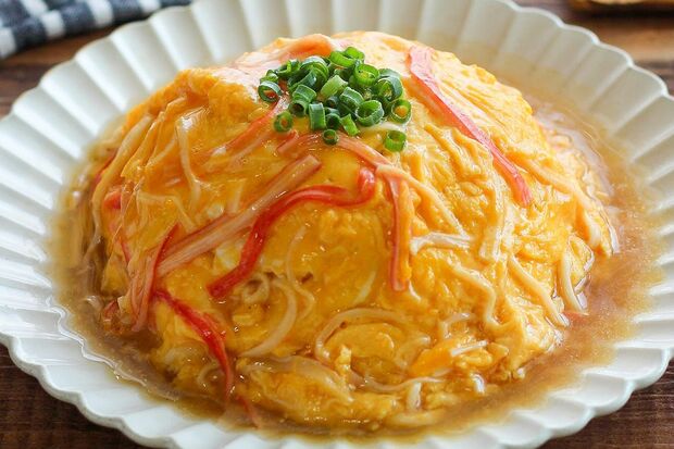 超簡単！ふわふわ卵の天津飯