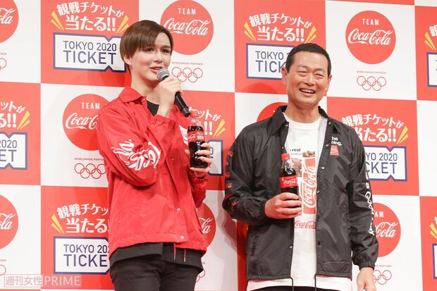 桑田真澄（55）＆Matt（28）　CMやイベントでの共演を何度もこなす仲良し親子。CMでMattメイクを施す桑田の姿も話題になった（撮影／週刊女性PRIME写真班）