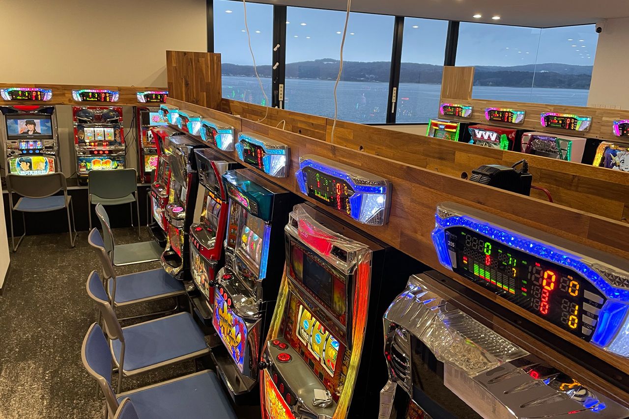 スロットファンの気持ちを分かりすぎているラインナップ　写真提供／能登の宿 和倉温泉はまづる