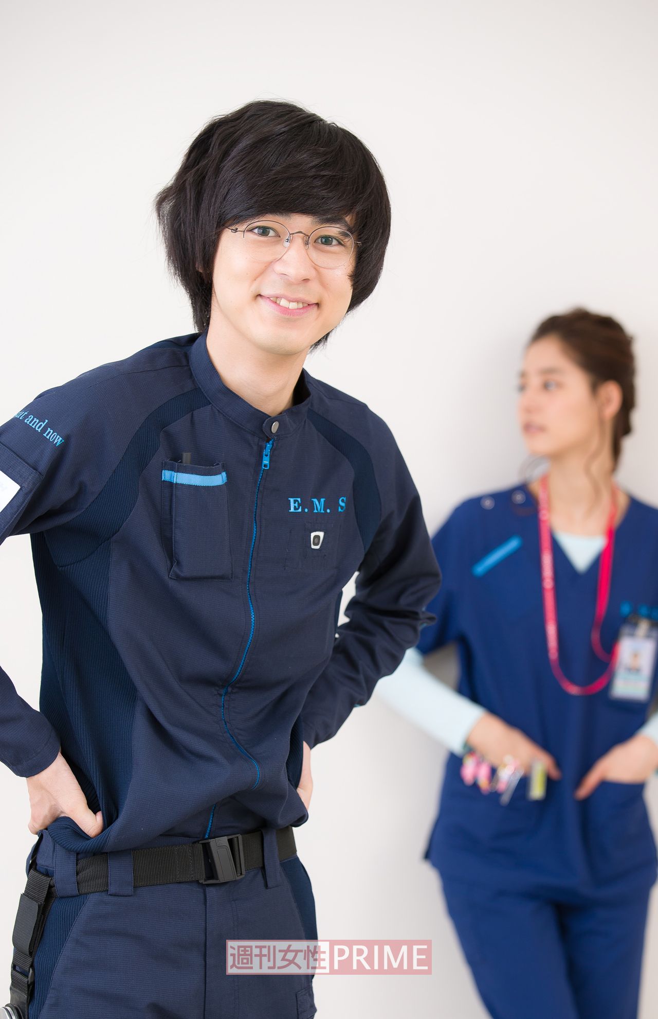 成田凌、新木優子　撮影／伊藤和幸