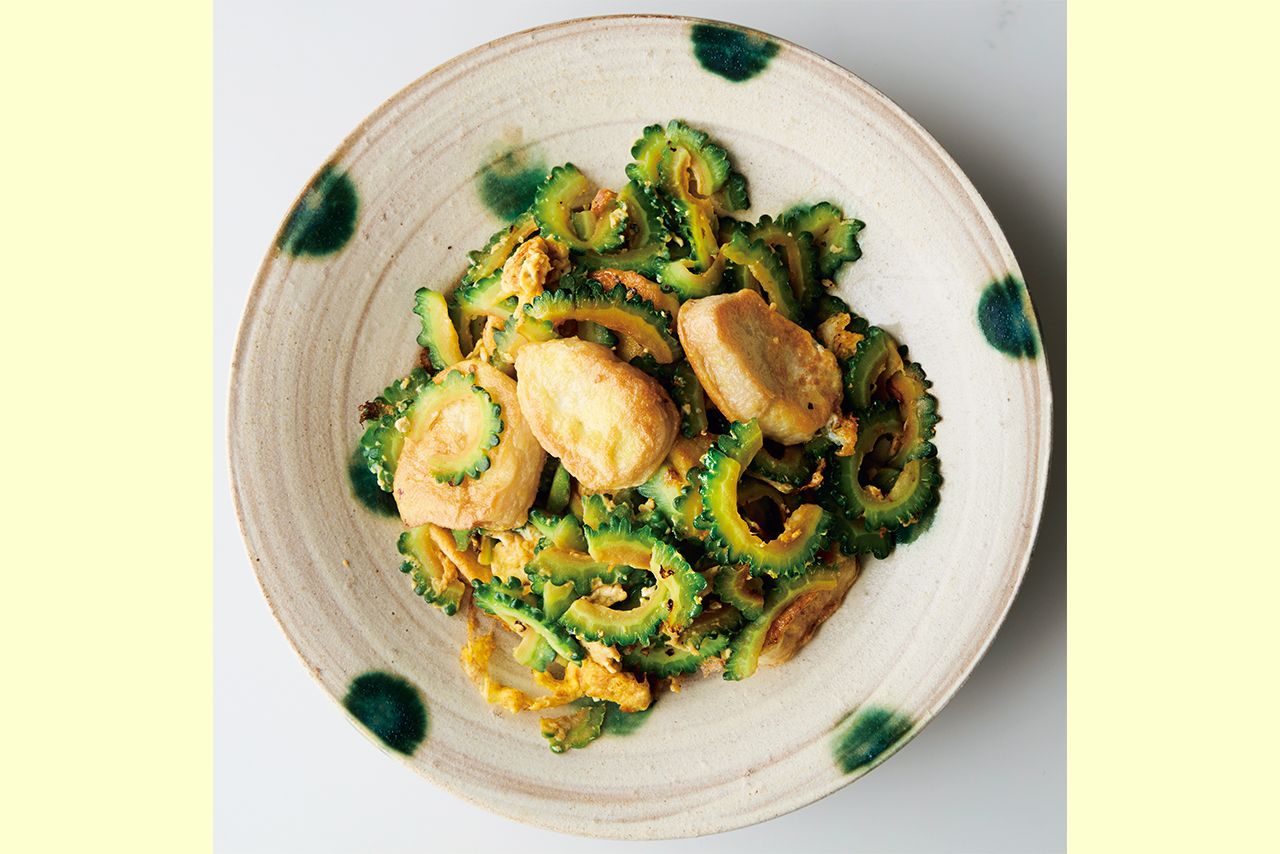 ゴーヤー入りフーチャンプル　撮影／原ヒデトシ