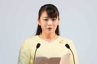 5月23日、全国都市緑化祭式典でお言葉を述べられる眞子さま