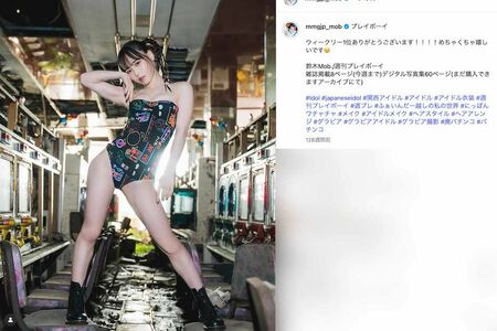 「1週間お風呂に入らない」という、アイドルグループ『煌めき☆アンフォレント』の鈴木Mob.（本人のインスタグラムより）