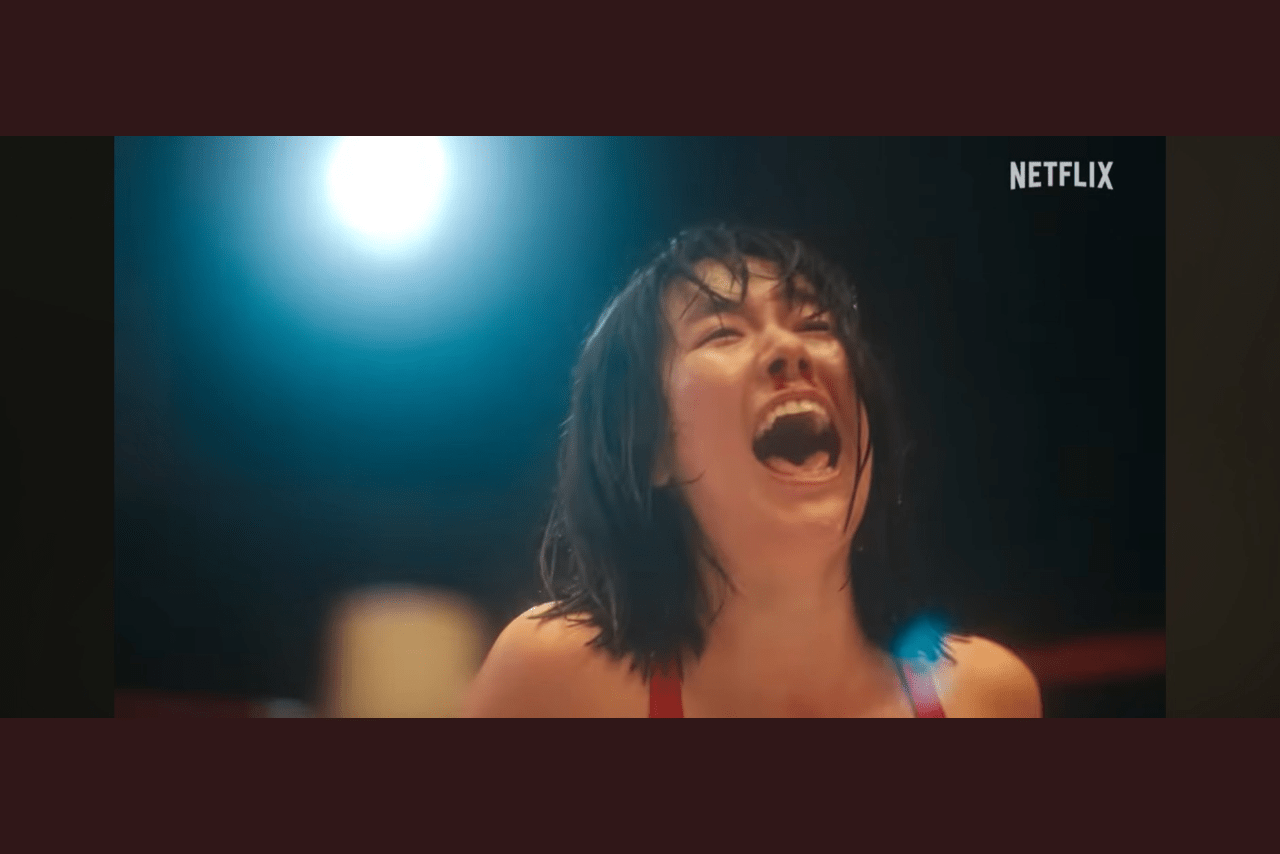 予告映像では、唐田えりかが鼻血を出して絶叫している場面も