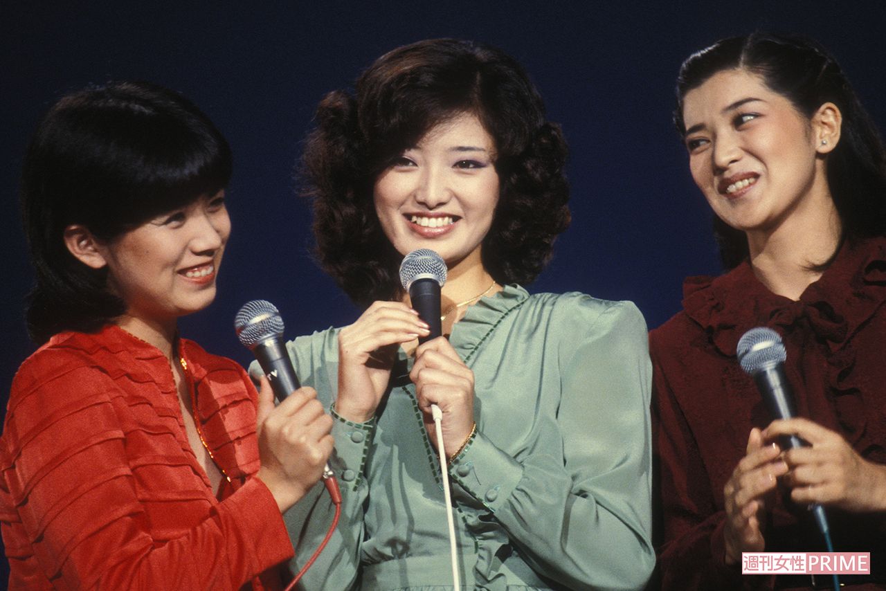 花の中三トリオ（森昌子、山口百恵さん、桜田淳子）