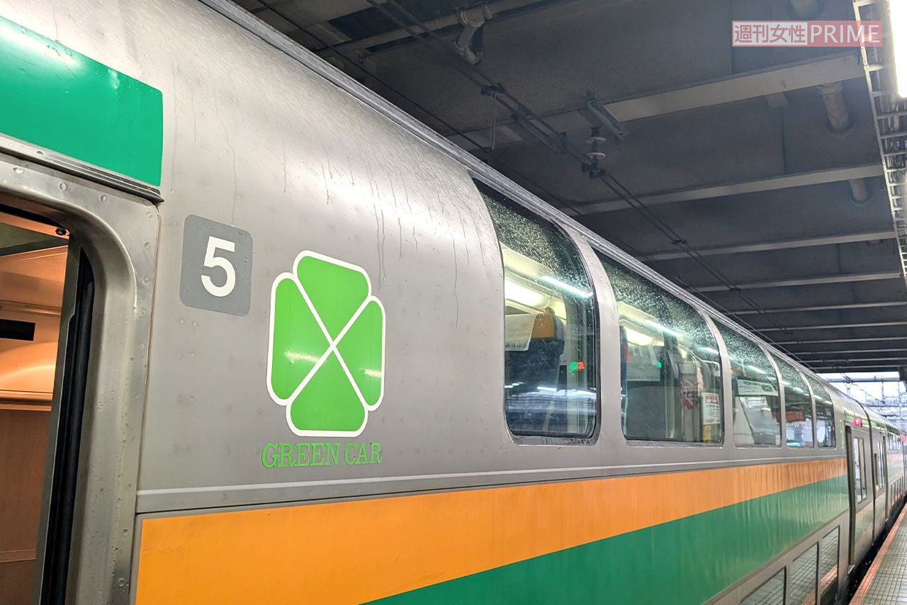 JR東日本の在来線グリーン車　撮影／編集部