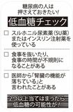 糖尿病の人は要確認!2つ以上当てはまると低血糖の可能性有り