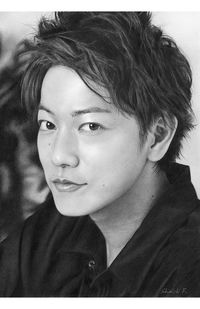 佐藤健（鉛筆画）